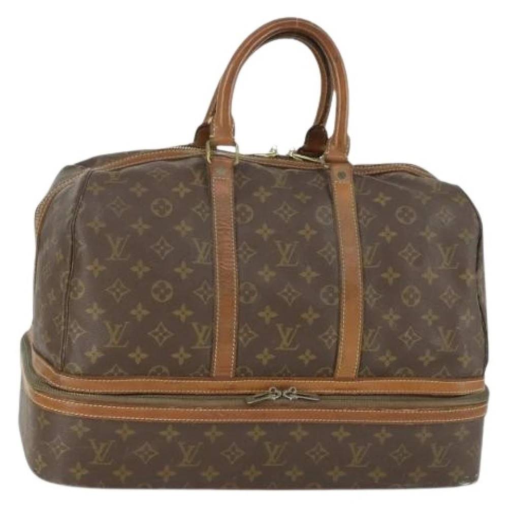 Louis Vuitton Vintage Pre-owned Boston Bag - Vintage - Dame - Brun - ONE SIZE - Læder
