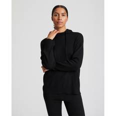 Gai + Lisva Jenny Merino Hoodie (Black)