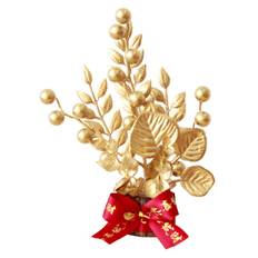 Table Lucky Tree Decoration Lifelike Exquisite Fortune Tree Ornament with Hangtag for Spring