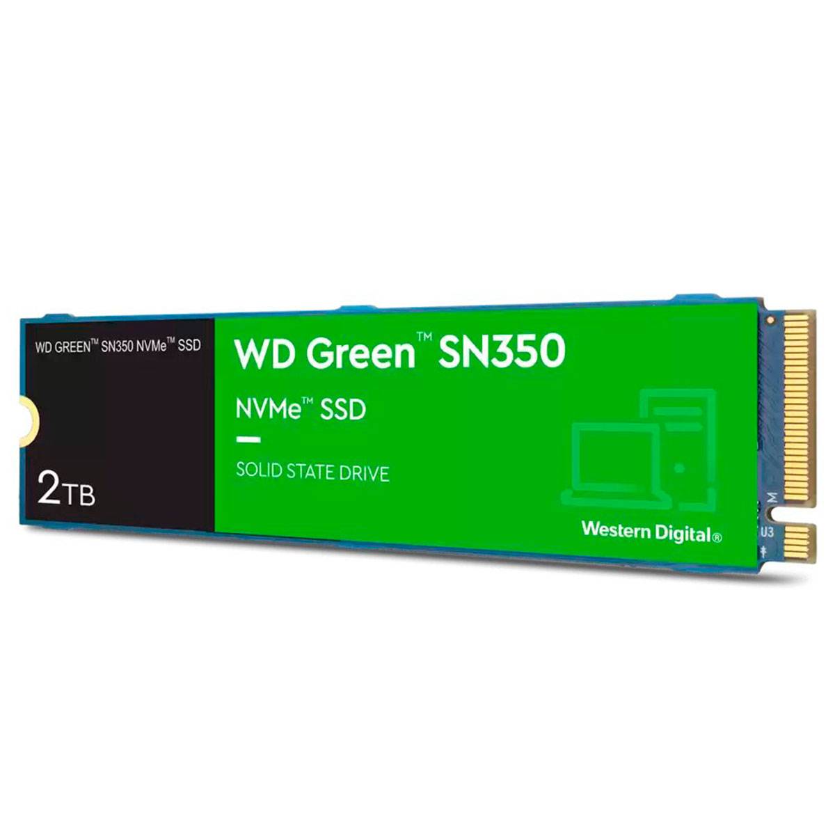 WD Green SN350 SSD Hardisk 2TB - M.2 PCle 3.0 (NVMe)