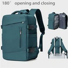 Boarding Backpack/Airline Backpack/Travel Backpack: 40X20X25Cm, Meets Ryanair Cabin Size, Suitable For Short Trips, Easily Fits Under The Seat, Brand - Teal Blue - Small