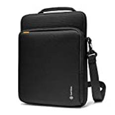 tomtoc 360° tablet case för 11 tums iPad Pro M4 OLED 2024, 11 tums iPad Air M2 2024, 11 tums iPad Pro M2&M1, iPad Air 5, iPad 10, vattenavvisande axelväska med handtag, passar Magic/Smart Keyboard