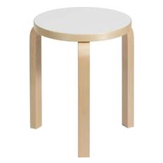 Artek - 60 Pall / Vit Laminat - Björk
