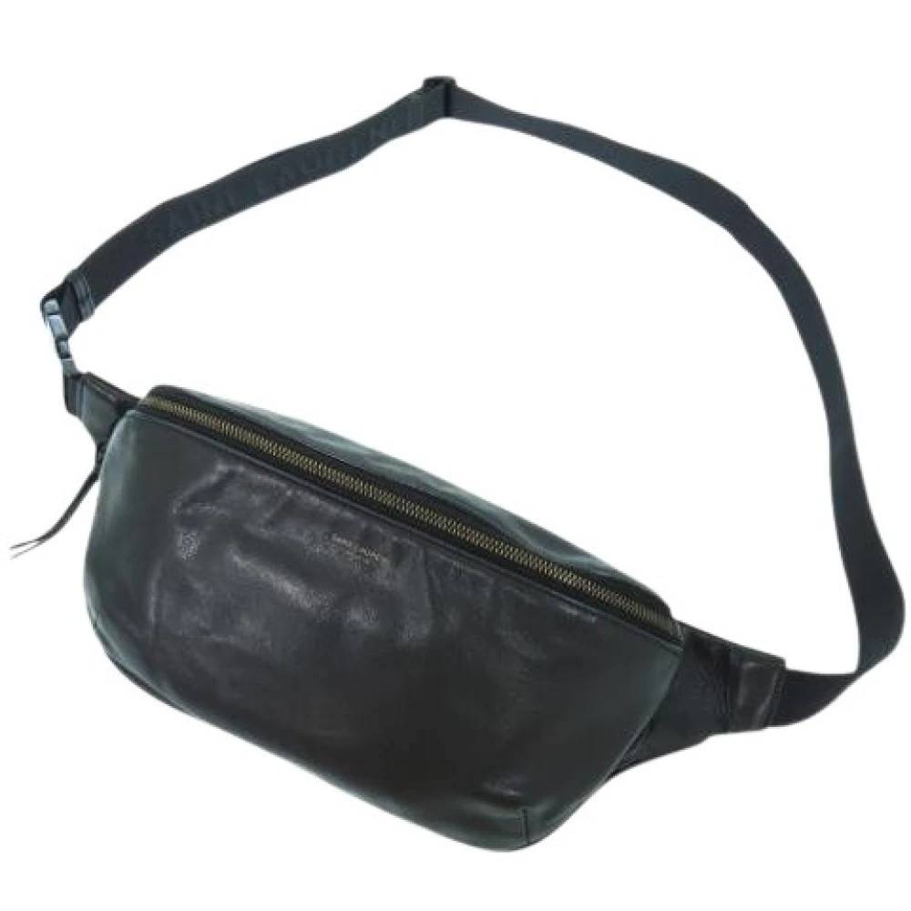 Yves Saint Laurent Vintage Pre-owned Vintage Fanny Pack - Vintage - Herre - Sort - ONE SIZE - Læder
