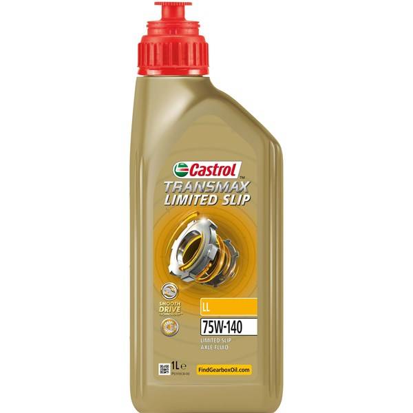 Växellådsolja Castrol Transmax Limited Slip LL 75W-140 CASTROL - cadillac, bmw, maserati, fisker, jeep, alpina, ferrari, iveco, saab, renault trucks,