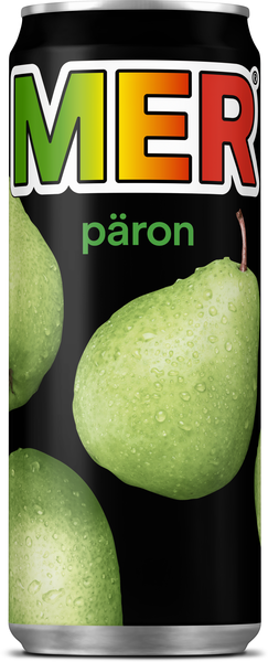 Fruktdryck Mer Päron Sleek, stilla, 33 cl, 12 st/fp (33cl)