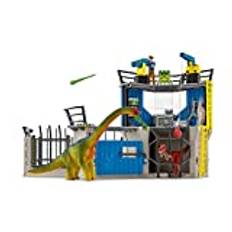 SCHLEICH 41462 Große Dino-Forschungsstation, ab 5 Jahren, Dinosaurs - Spielset, 33 Teile