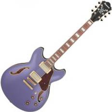 Ibanez AS73G Artcore Metallic Purple Flat