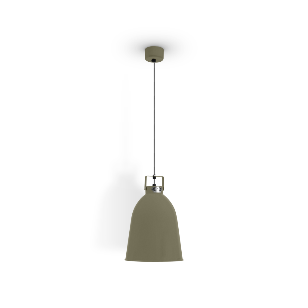 Clement C240 pendel fra Jieldé - Khaki grey / Mat