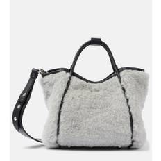 Max Mara Marine Small teddy tote bag - grey - One Size