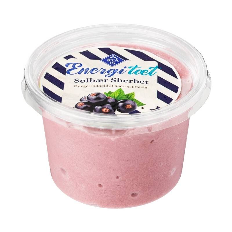 RYÅ Energitæt Sherbet, Solbær, 24 stk.