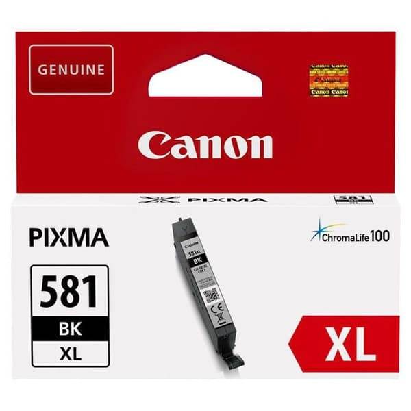 CLI-581BK XXL Ink Tank - Canon - XXL Størrelse - Sort