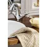 Ib Laursen Dish Cloth "Liseleje" with Waffle Pattern - Beige