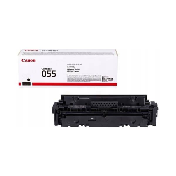 Canon Toner Sort CRG-055BK 3016C002 til laserprintere 1 stk.