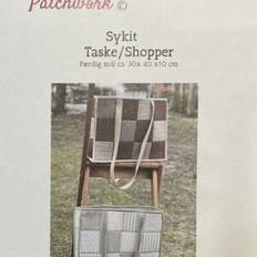 Patchwork Stalden Sykit Taske/Shopper grøn