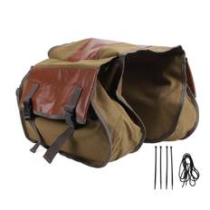 Large Capacity Bike Saddle Bag Bike Rear Rack Bag Foldable Bike Commuting Bag For Traveling kaffe