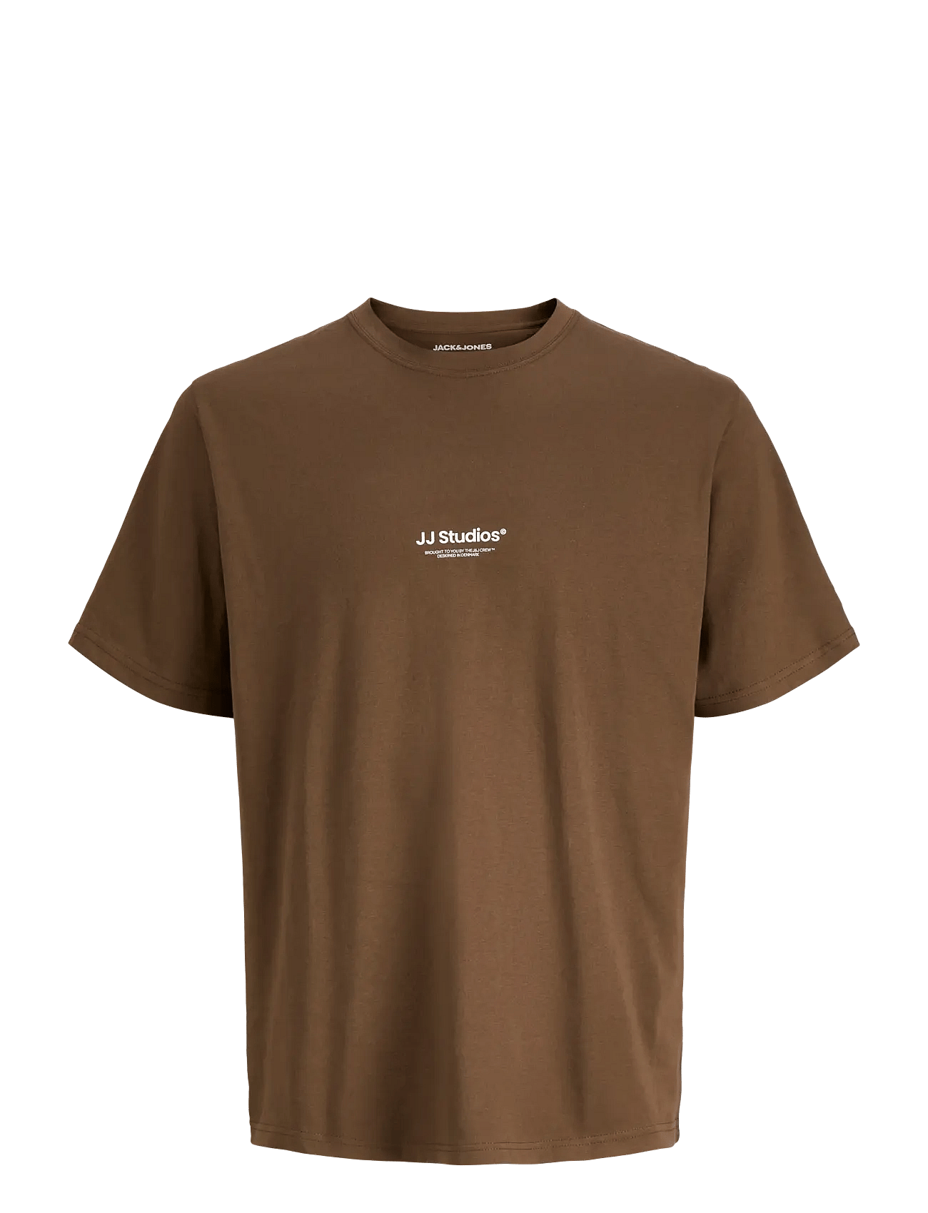 Jack & Jones Jjesoho Tee Ss Crew Neck Noos Jnr - Brown - 176