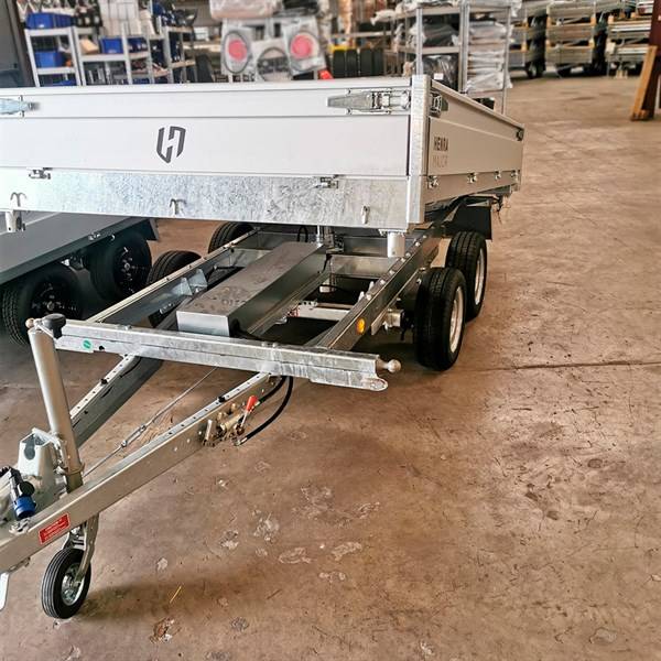 Henra KP273018 3-vejs-tiptrailer - EL TIP - Dobbeltakslet - 2.700 kg.