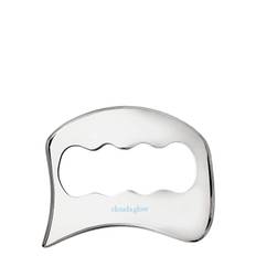CLOUD & GLOW Stainless Steel Body Gua Sha |Silver |One Size