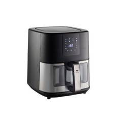 Claus Holm - HOLM Airfryer med vindue 9 liter 1700 watt Sort