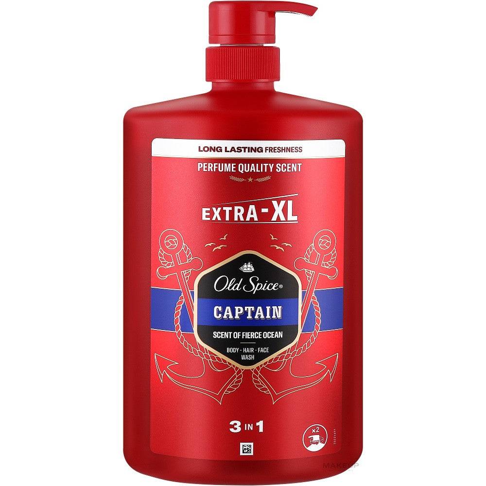 Old Spice Gel Doccia Captain 1000 ml — Gel doccia
