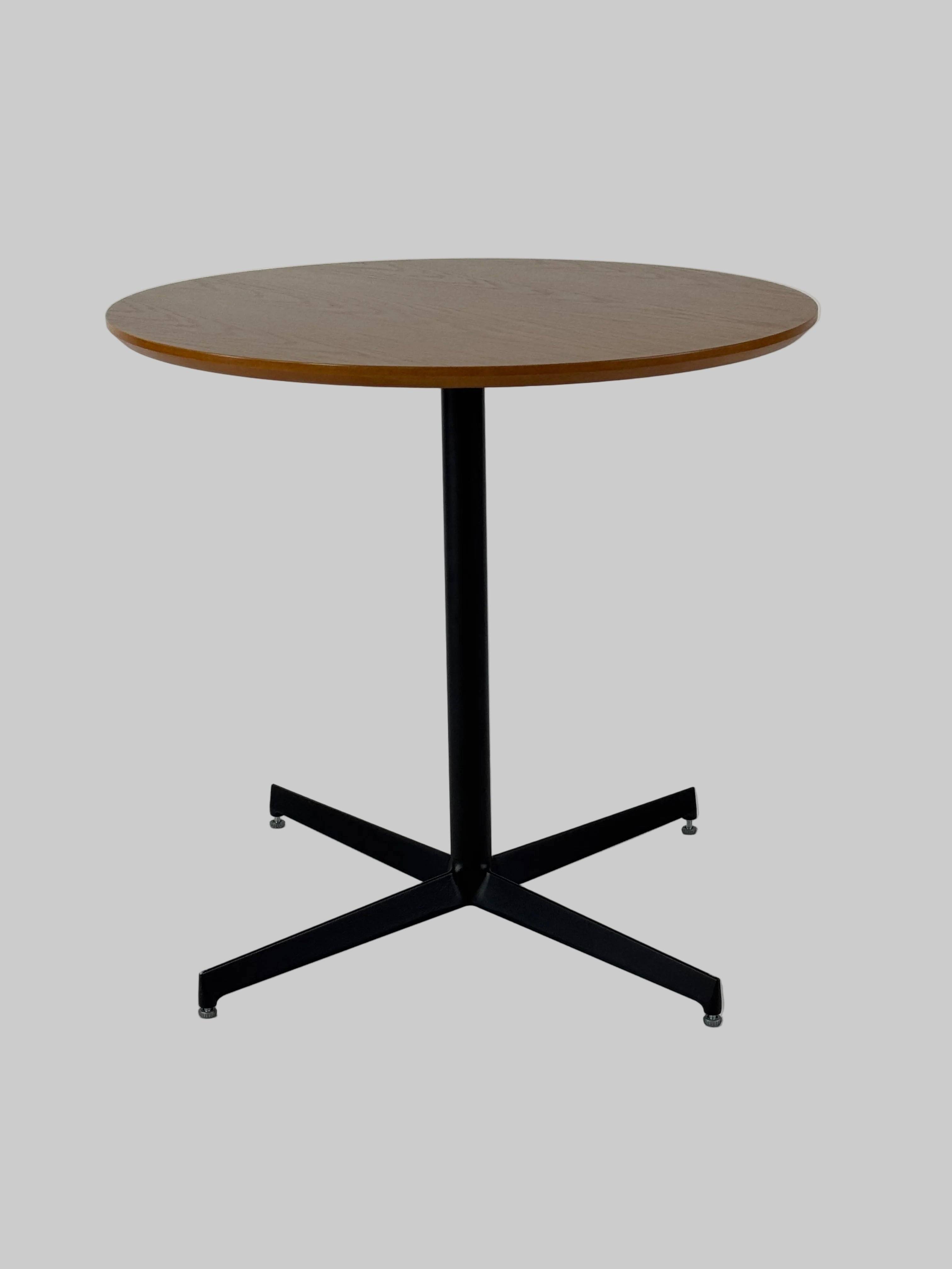 Pedrali Laja Bord - Natur/Sort Stel Ø80 cm