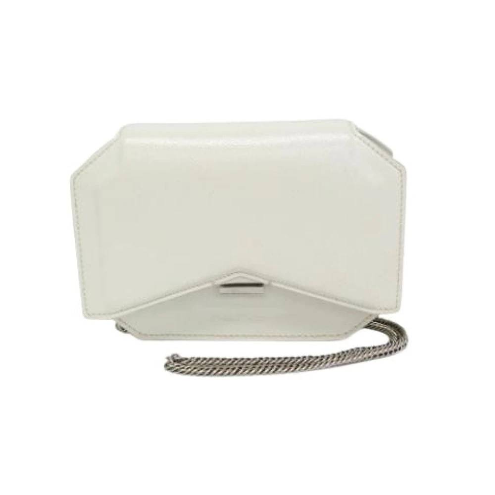 Givenchy Pre-owned Pre-owned Bow cut skuldertaske - Vintage - Dame - Hvid - ONE SIZE - Uld