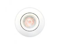 (ComputerSalg) Luna Quick install 2.0 Downlight ISO GU10 Mat Hvid 3000K 385lm 5W Indendørs/udendørs Dæmpbar IP44