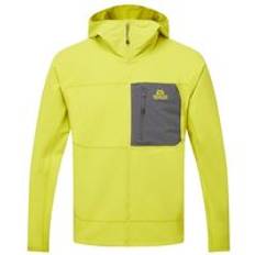 Mountain Equipment Arrow Hooded Jacket - Softshelljacka - Herr Vine / Anvil Grey S