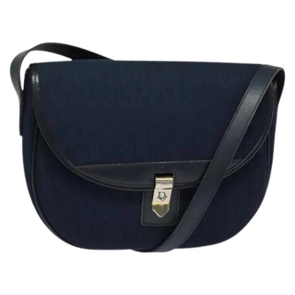 Dior Vintage - Pre-owned Trotter Canvas Axelremsväska Vintage - Dam - ONE Size - Läder