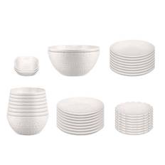 Servis set Tallrik, Assiett & Skål Cult Design Orient Vit 36 delar
