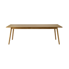 FDB Møbler C35C spisebord 95x220 cm Oak nature-oak nature lacquered