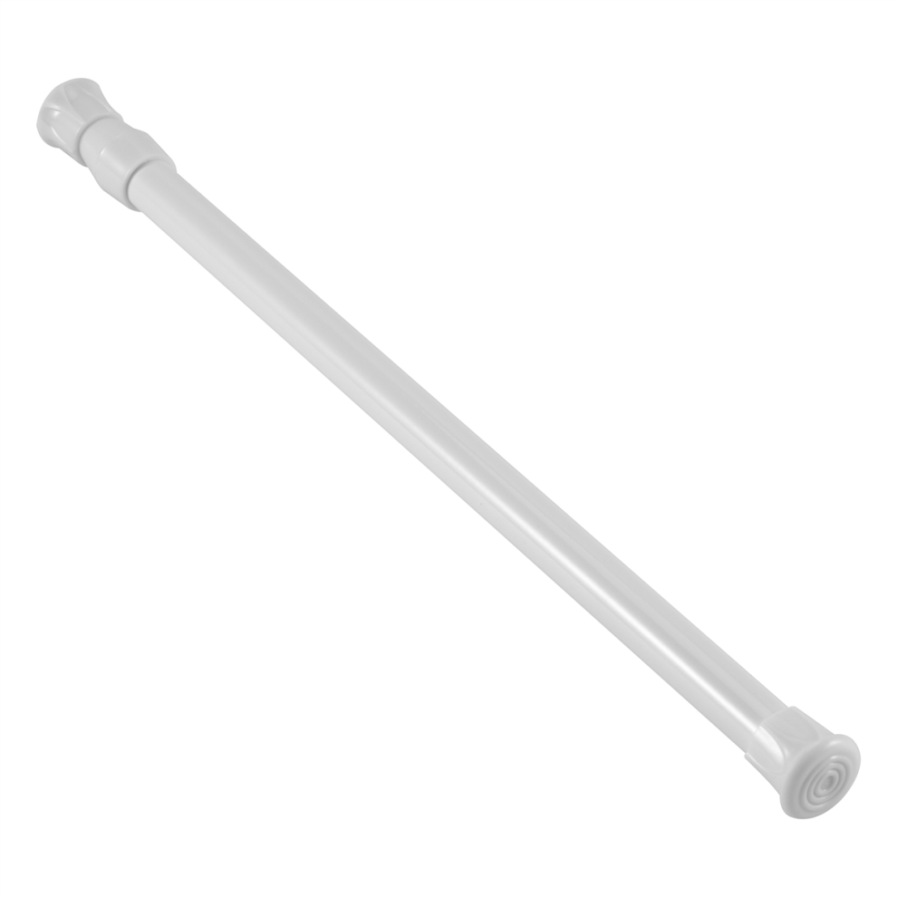 Teleskopisk brusestang teleskopisk stang stang bruser Hvid 30-50 cm