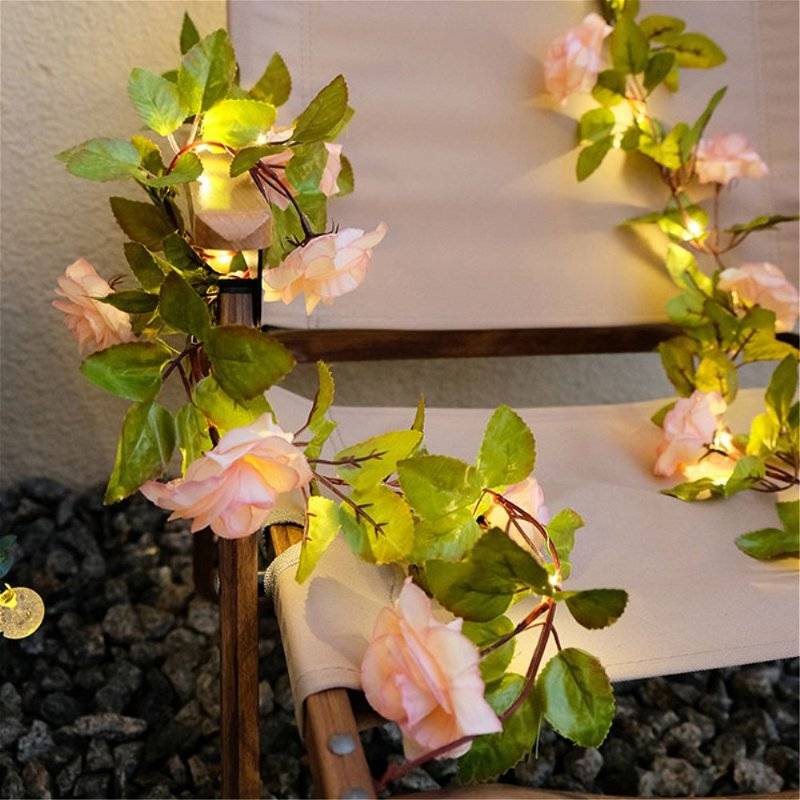 Solcelledrevne Rosen Lyskæde 5 meter