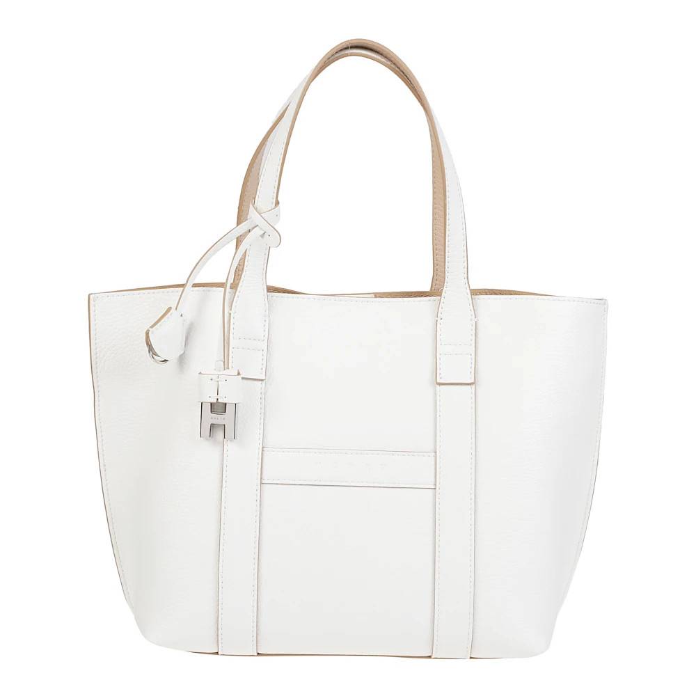 Hogan - Small Script Shopping Bag Väskor - Dam - ONE Size - Läder