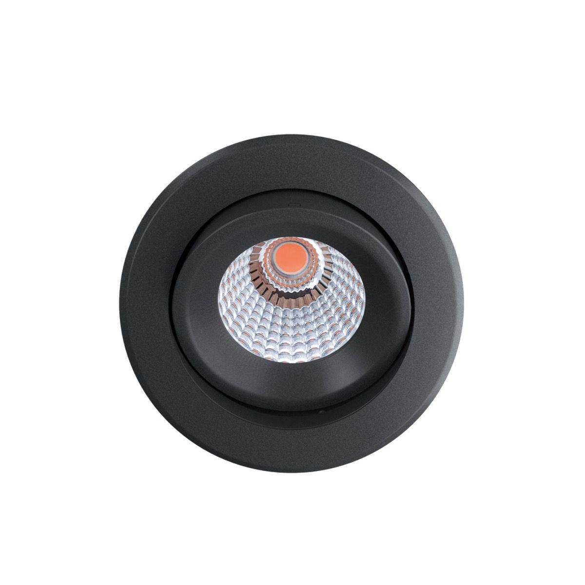 EVO E 6W Downlight - Sort / Dim to warm 2200-3000 kelvin