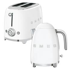 Smeg - Frukostset Brödrost + Vattenkokare - Vit