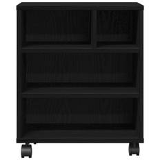 vidaXL Printerbord med hjul Artisan Eg 41x32x48 cm