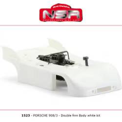 NSR - Porsche 908/3 - (double fin) Body Kit clear (WHITE Unpainted)