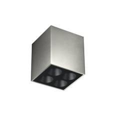 Light Shadow Surface 4 Spots Square Optic Wide Flood Stål/Sort - Flos