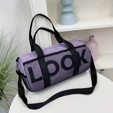 Versatile Women's Medium Capacity Gym Bag, Tote Bag, Travel Bag. Elegant And Suitable For Fitness, Yoga Storage, Simple And Easy To Use. Running Acces - Purple