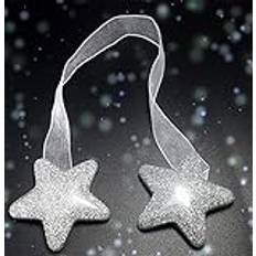 Luck Star Curtain Button Tieback Hållare Gardin Spänne Star Curtain Tieback Gardinknapp (Grå)