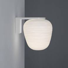 Foscarini Designer væglampe Rituals, dæmpbar, Hvid/opal, Stue/spisestue, Glas, Design,
