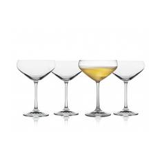 Lyngby Glas - Juvel Champagneskål - 4 Stk