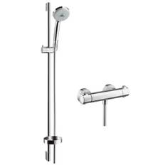 Duschset Hansgrohe Croma 100 mit Thermostatmischer - 27085000