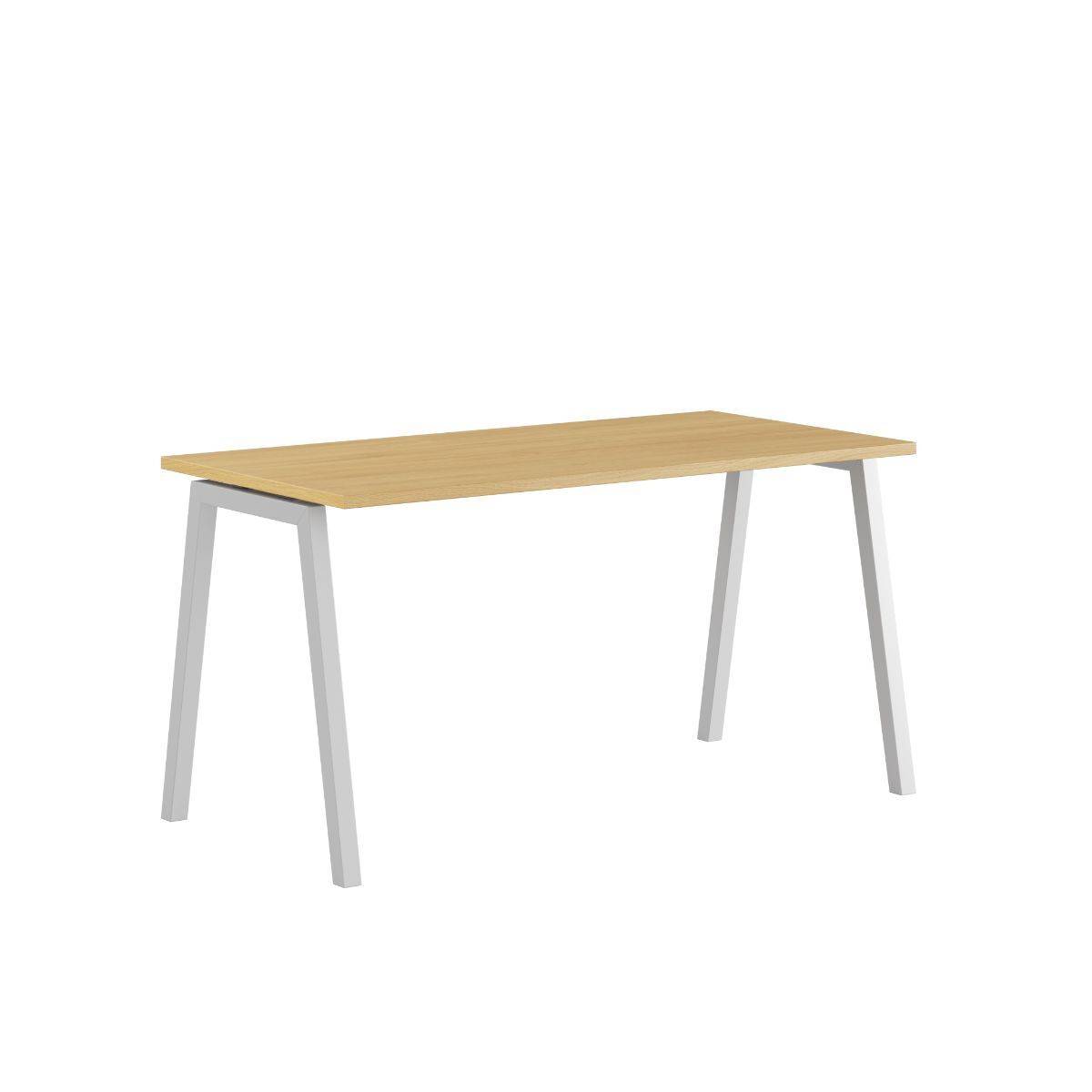 Luna A Bord 140x70cm - Eg-hvid.