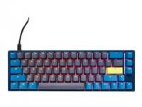 (ComputerSalg) Ducky One 3 SF DayBreak - Tastatur - bagbelyst - USB - tastkontakt: CHERRY MX