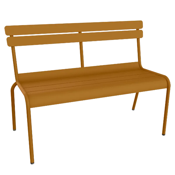 Luxembourg 2/3 Seater Bench with Backrest | Havebænk.