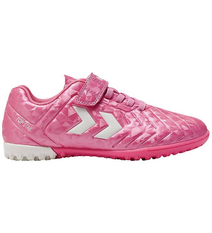 Hummel Fotbollsskor - Topp Star Turf VC Jr - Aurora Rosa - Hummel - 38 - Fotbollsskor – Konstgräs.