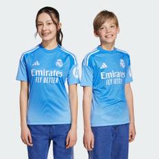 Real Madrid 25/26 hjemmemålmandstrøje børn - Blue Burst / Ray Blue - 176